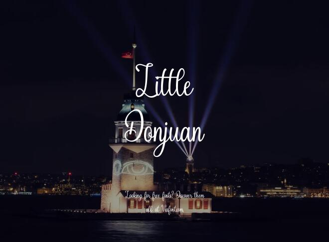 Little Donjuan Font