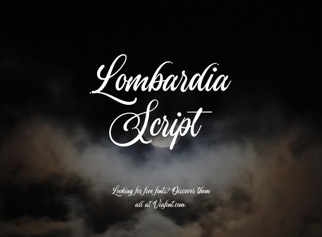 Lombardia Script Font