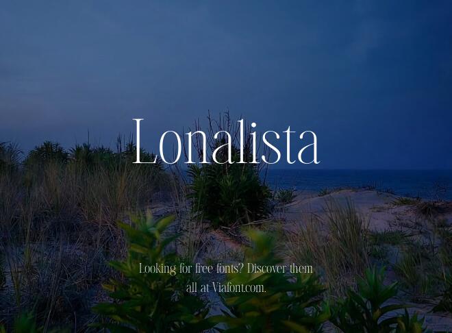 Lonalista Font