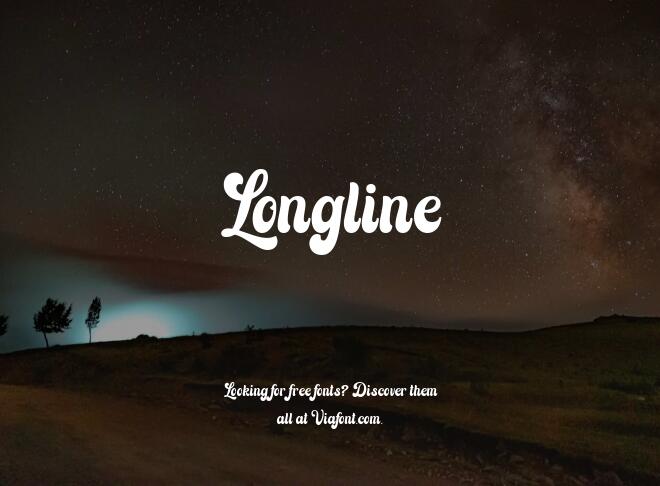 Longline Font