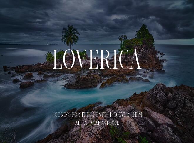 Loverica Font