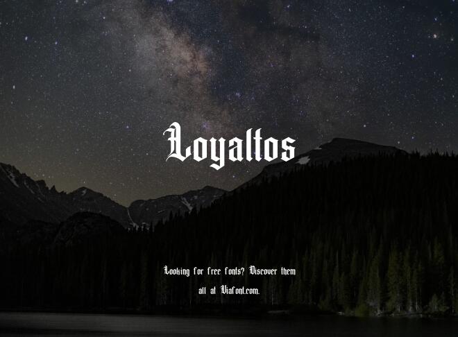 Loyaltos Font