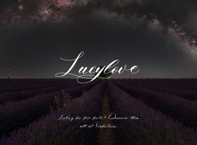 Lucylove Font