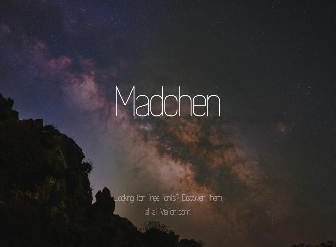 Madchen Font