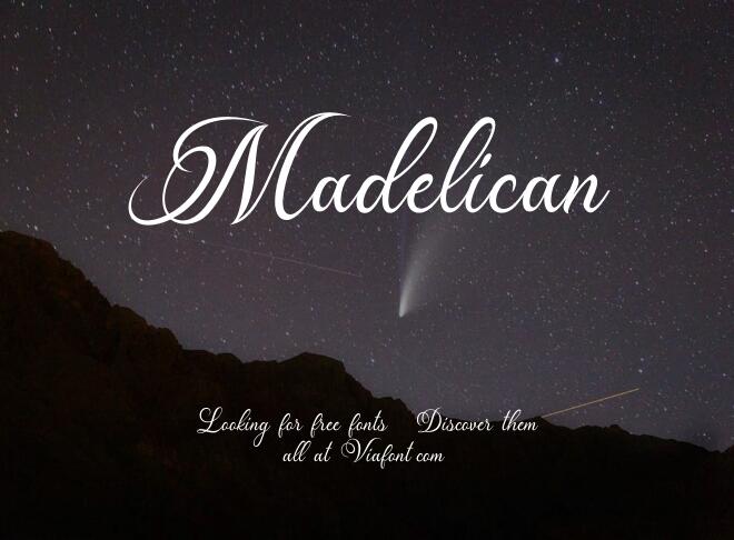 Madelican Font