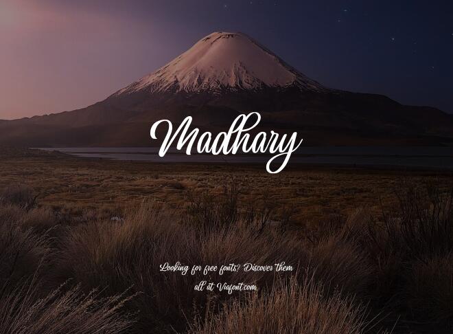 Madhary Font