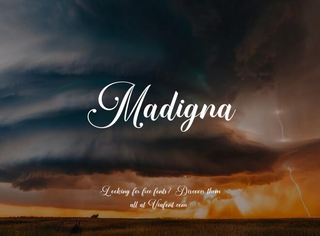 Madigna Font