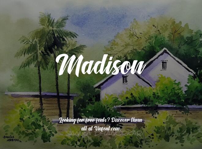 Madison Font