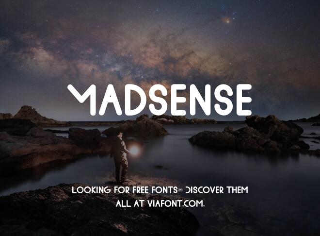 Madsense Font
