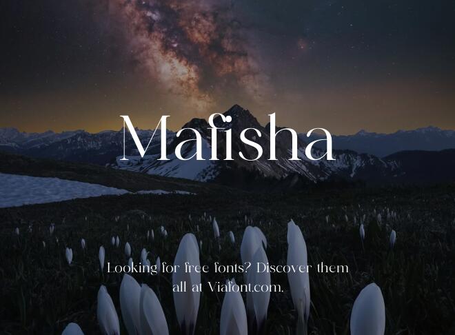 Mafisha Font