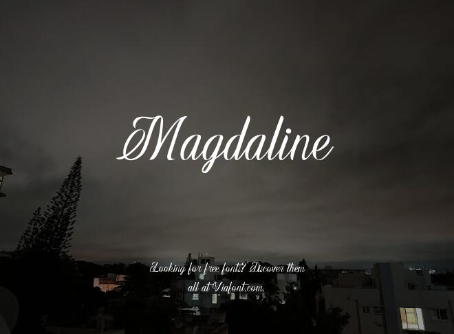 Magdaline Font