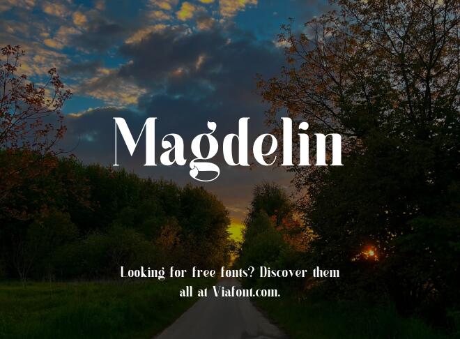 Magdelin Font