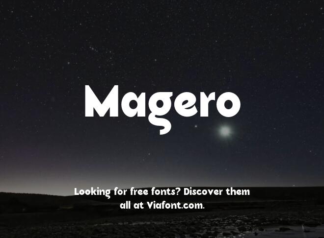 Magero Font