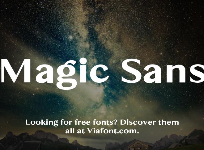 Magic Sans Font