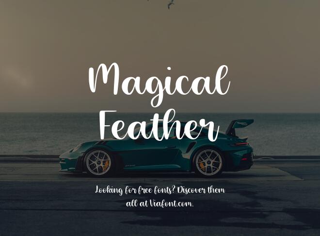 Magical Feather Font