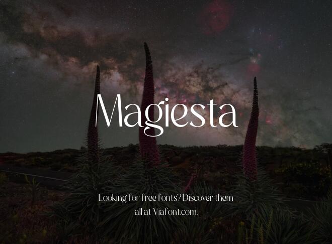 Magiesta Font