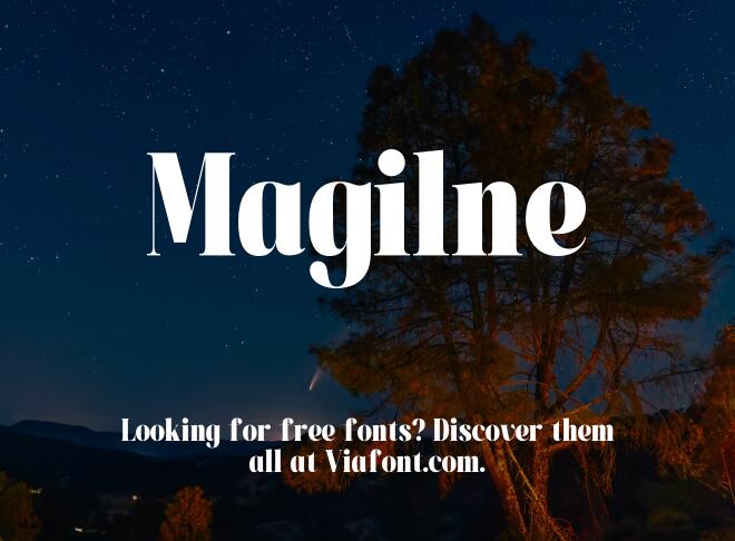Magilne Font