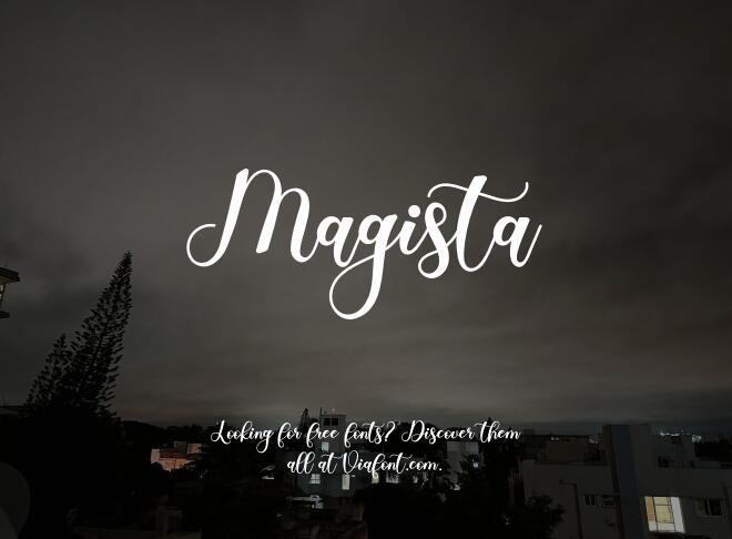 Magista Font