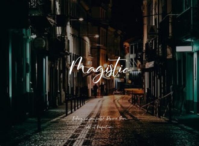 Magistic Font