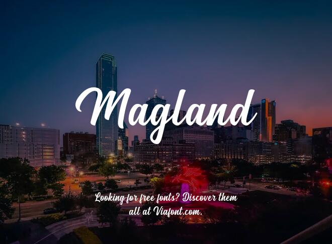 Magland Font