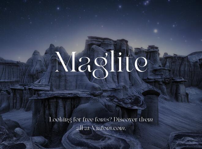 Maglite Font
