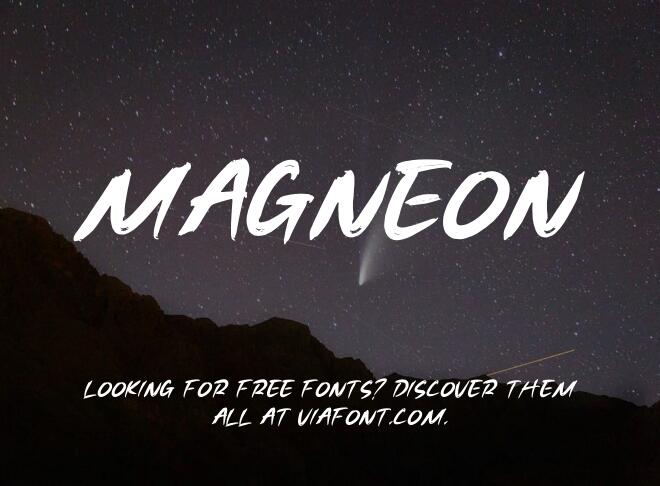 Magneon Font