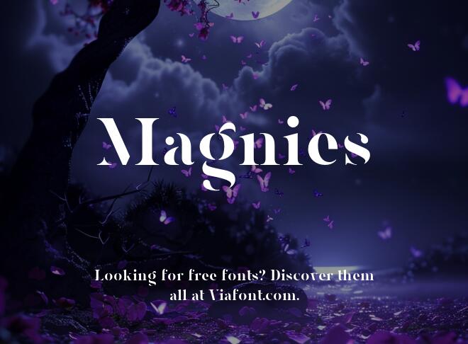 Magnies Font