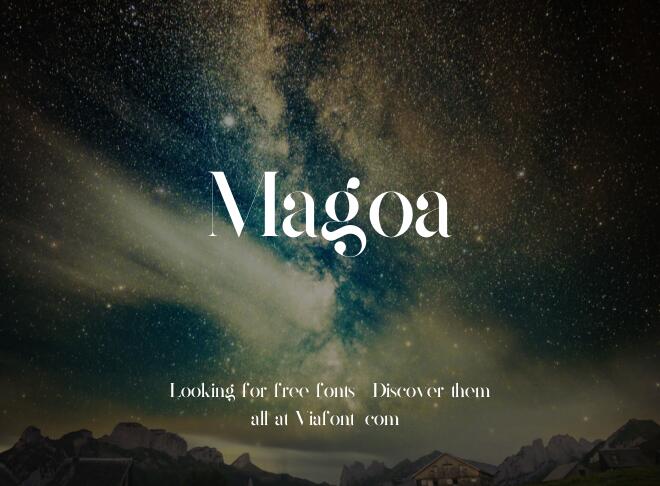 Magoa Font