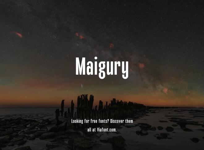 Maigury Font