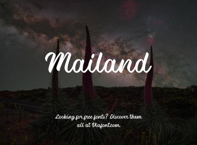 Mailand Font