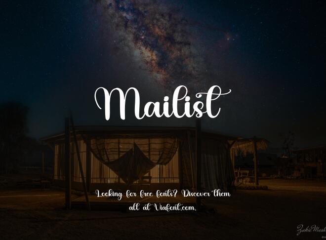 Mailist Font