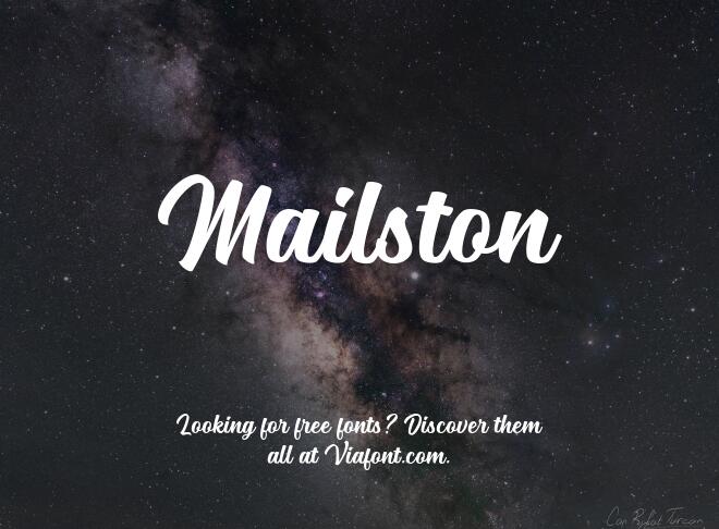Mailston Font