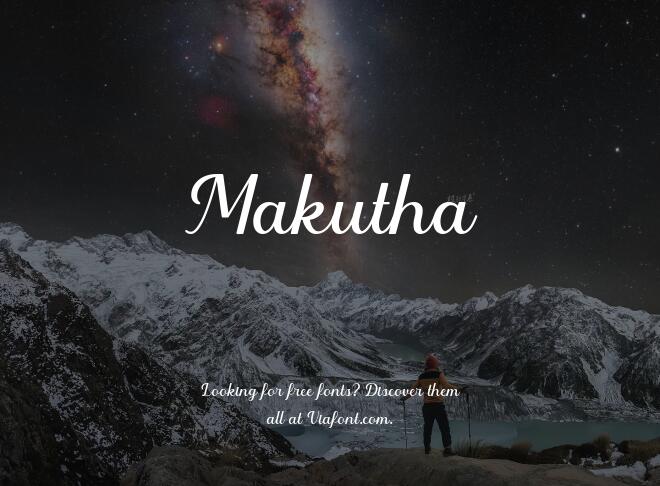 Makutha Font