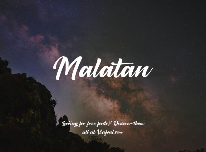 Malatan Font