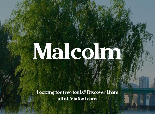 Malcolm Font