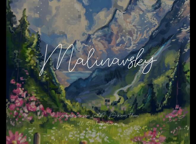 Malinavsky Font