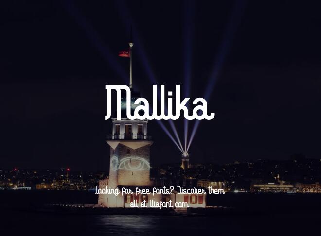 Mallika Font
