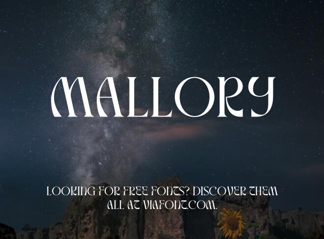 Mallory Font