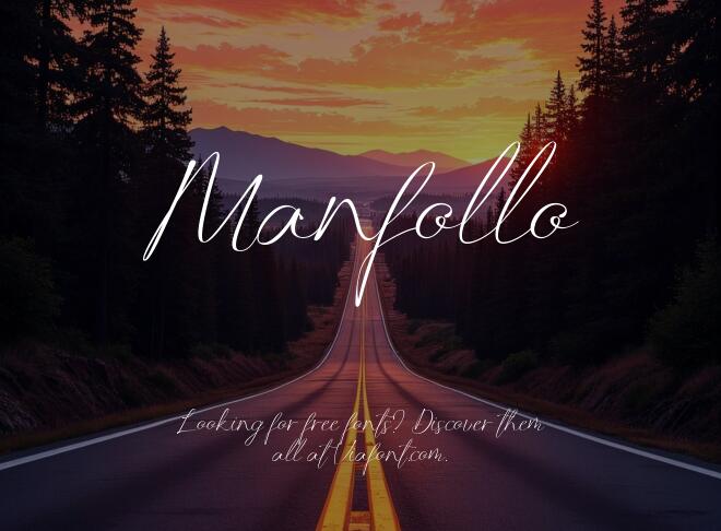 Manfollo Font