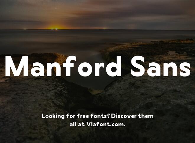 Manford Sans Font