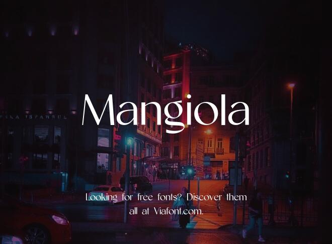 Mangiola Font
