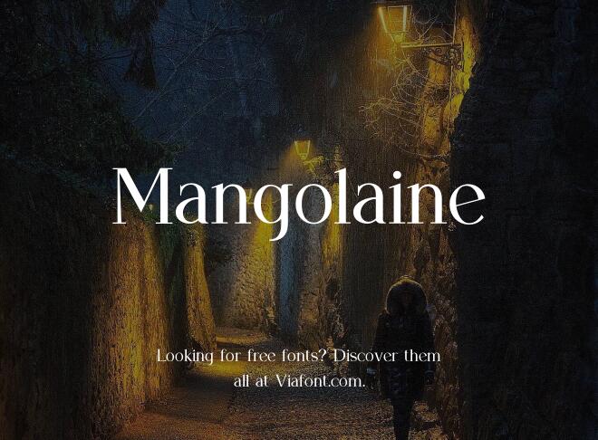 Mangolaine Font