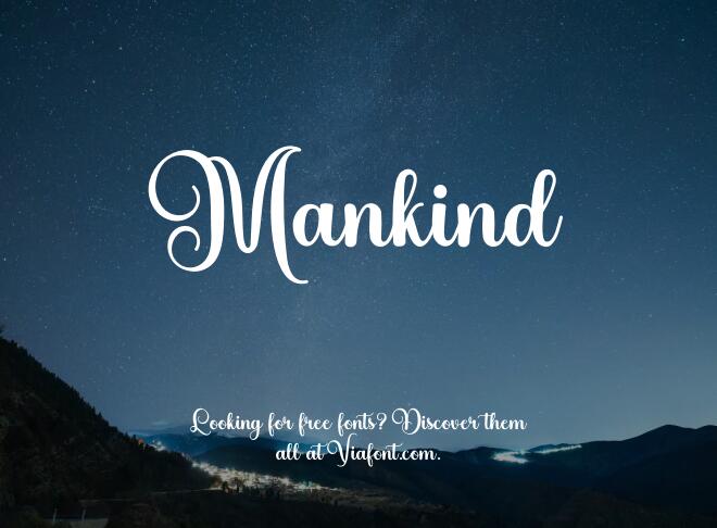 Mankind Font