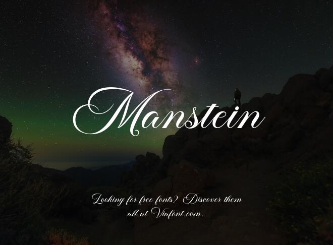 Manstein Font