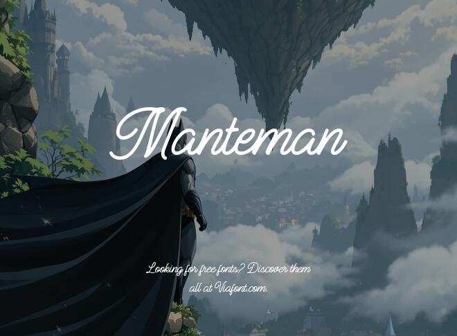 Manteman Font