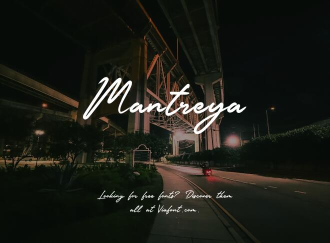 Mantreya Font