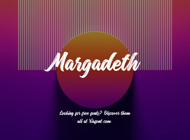 Margadeth Font