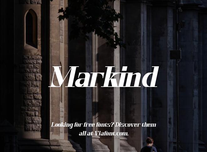 Markind Font