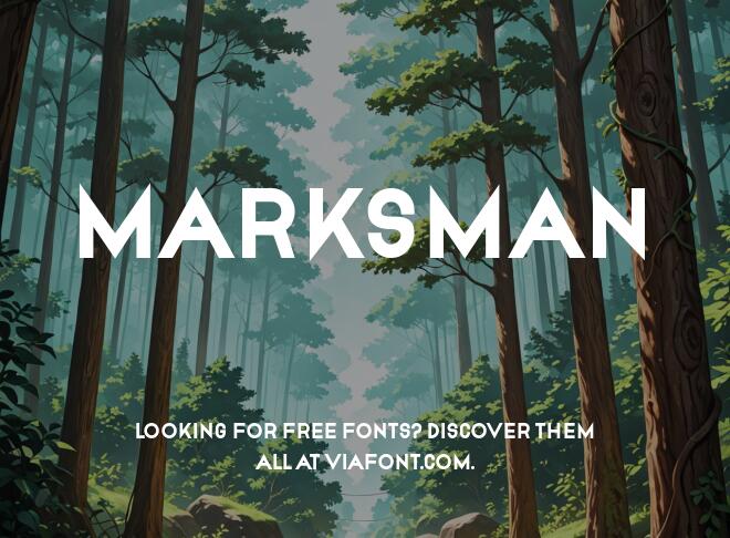 Marksman Font