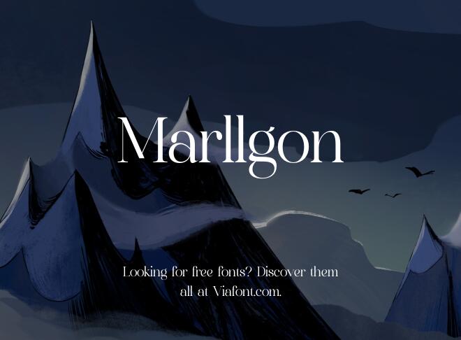 Marllgon Font